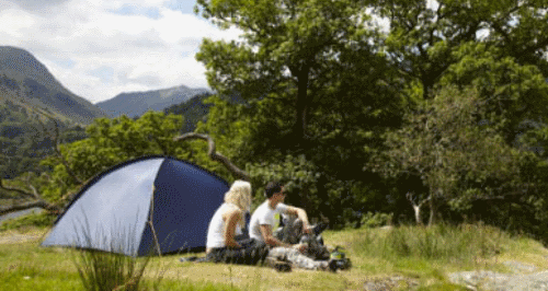 Camping in the Lake District