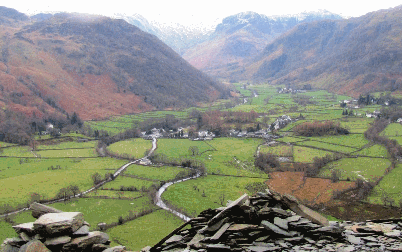 Castle Crag in the Lake District